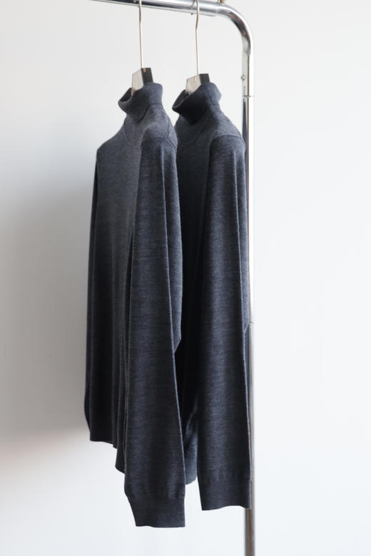 H.B 男士高领羊毛针织衫。 MY148 商品图4