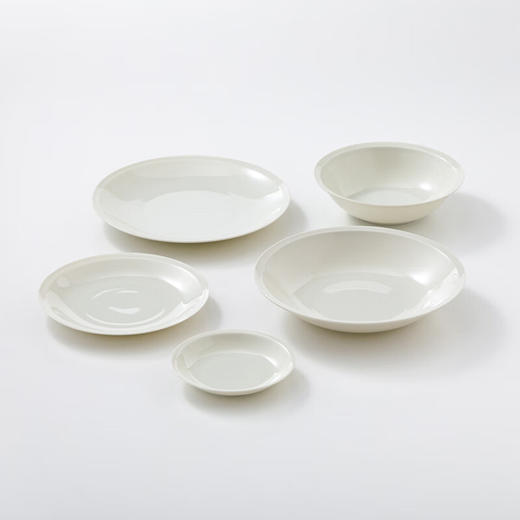 厨房日式超轻量餐具圆盘深盘大盘浅碗 RM 商品图1