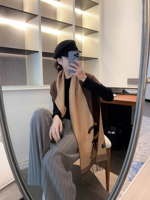 秋冬特惠💰160 香奈儿围巾 难得一见的单品，温柔配色 商品图6