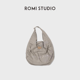 ROMI STUDIO 首饰袋 极简印花帆布洗水大容量托特包 RWDLPY1511
