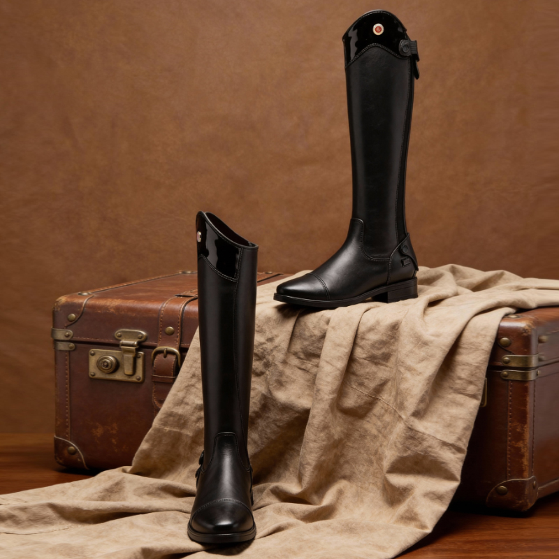 温莎骑士长筒马靴-HS-A015