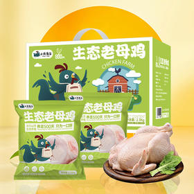 小鸡海蒂·太行山生态老母鸡2只装 2.3kg