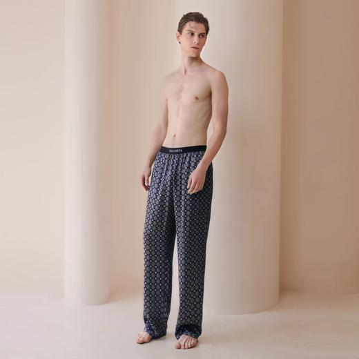 Solo seta22姆米男士真丝睡裤桑蚕丝印花可外穿长裤2025秋冬新款 商品图2