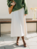 松紧腰小A立体廓形分割半裙FCG1SKT060 商品缩略图7