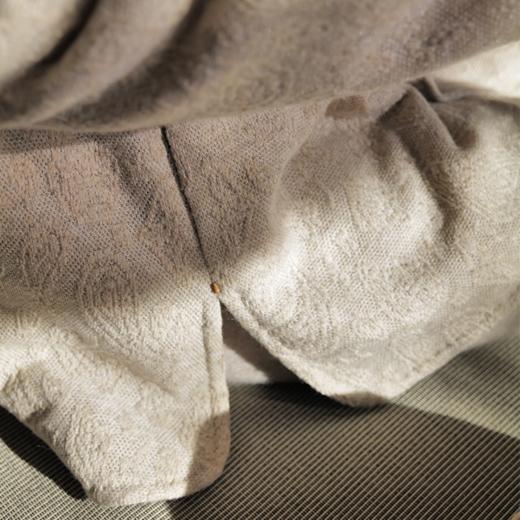 软云拱花 中式立领琵琶襟提花 驼绒棉袄 山林曦照 商品图1