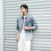 森柔|商场同款森马长袖衬衫男春季工装水洗外套2026新款渐变上衣 商品缩略图2