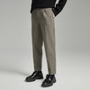 GXG男装秋季日常简约休闲长裤男士百搭直筒裤K&C 商品缩略图3