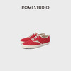 ROMI STUDIO“经典百搭”舒适棉质红色低帮休闲帆布鞋 RWDSP31843 商品缩略图1