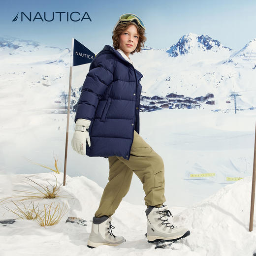 NAUTICA诺帝卡童装 梭织加绒长裤 NK340180 商品图6