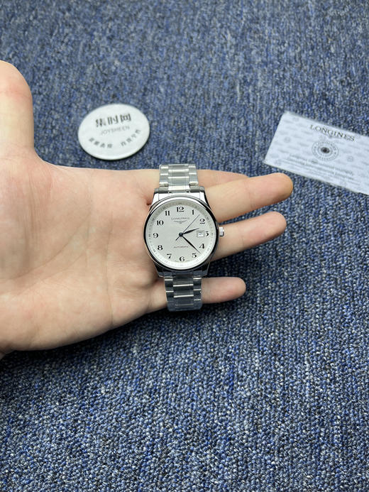 【新款大号40mm】浪琴名匠3点历系列 经典数字面 男士腕表
机芯：进口西铁城 商品图8