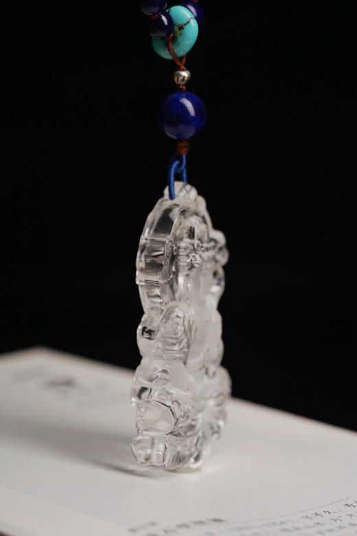 马年守护菩萨｜白水晶大势至观音（一周发货） 商品图4