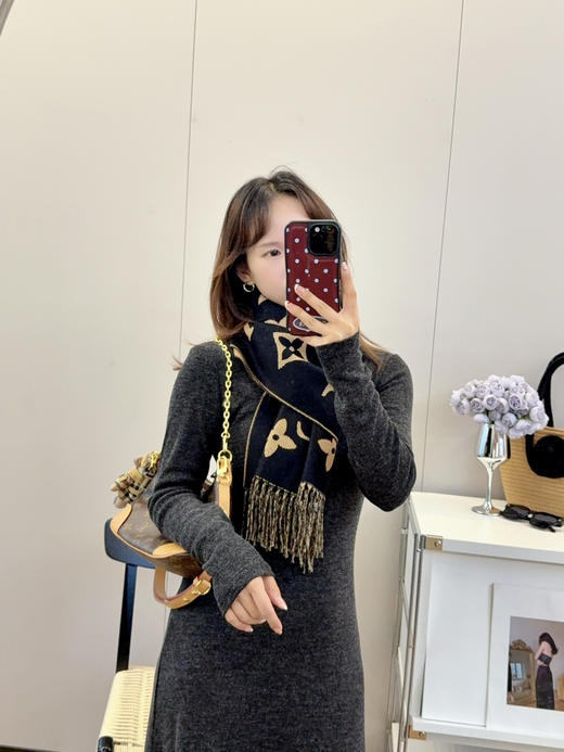 秋冬特惠💰160 LV围巾 上身效果气场非常强大 商品图6