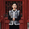 西子/福寿康宁非遗宋锦桑蚕丝交织仙宝相花夹棉马甲/MJTJ0881 商品缩略图2
