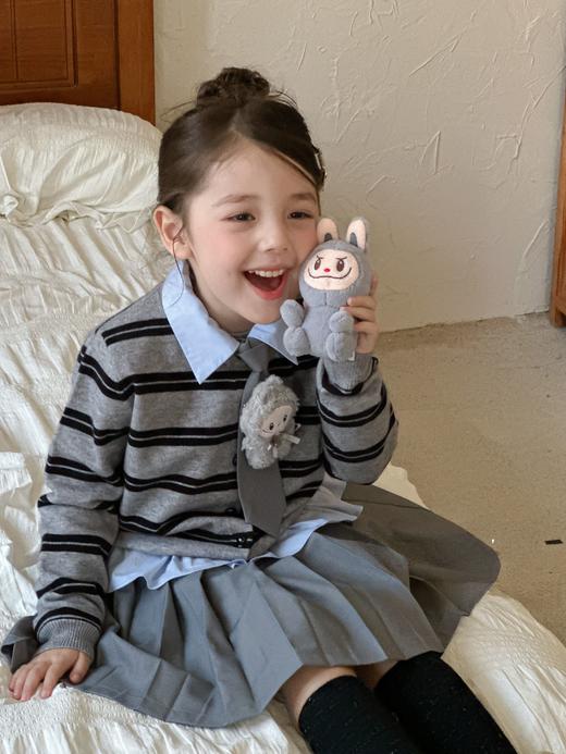 条纹学院风套装（送领结+玩偶） 商品图0