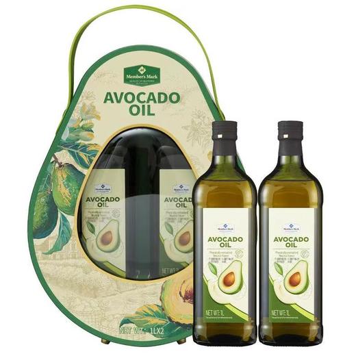 MM 西班牙进口牛油果油礼盒装1L*2 商品图1