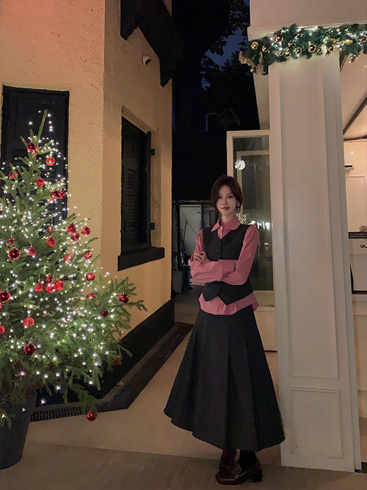 现货 冬日美院系列 减龄学院风二件套 商品图4