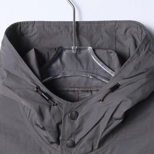 OAS2812SDSA男士秋冬新款痞帅男装韩版简约纯色按扣立领连帽夹克外套百搭 商品图2