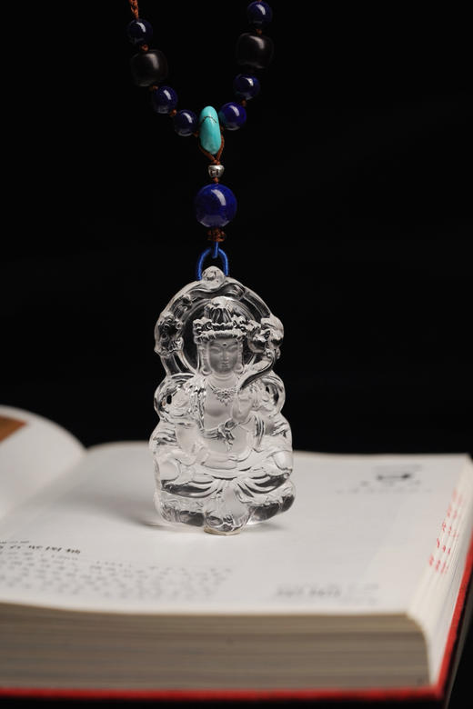 马年守护菩萨｜白水晶大势至观音（一周发货） 商品图6