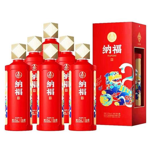 【总厂出品】五粮液股份出品  纳福双狮纳福 陈氏家族嫡系工艺 优级国标级别，纯粮酿造，口感醇厚不上头 商品图3