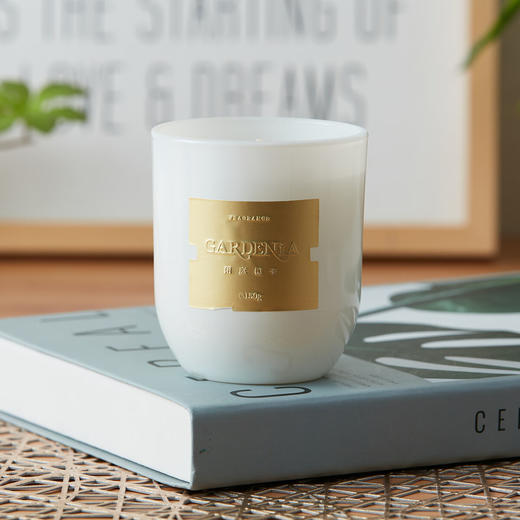 香薰摆件扩香水晶石香氛蜡烛无货腾条闲庭栀子栀子花 商品图3