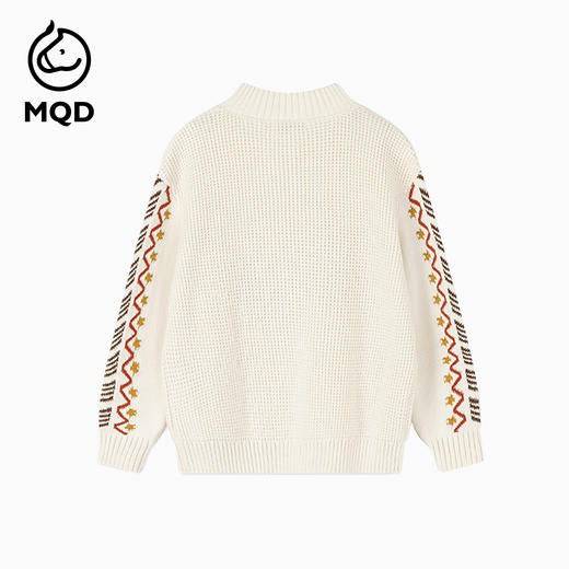 【秒2】【MQD】男童冬季肌理感保暖舒适半高领针织衫 商品图4
