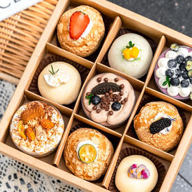 九宫格·多种口味·下午茶