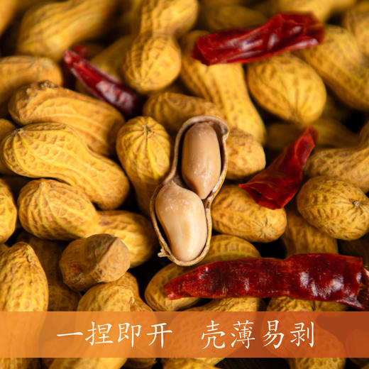 禾下土零食 川香花生210gx2袋 精选东北小珍珠花生，颗粒饱满圆润，皮薄肉厚，天然香脆 商品图2