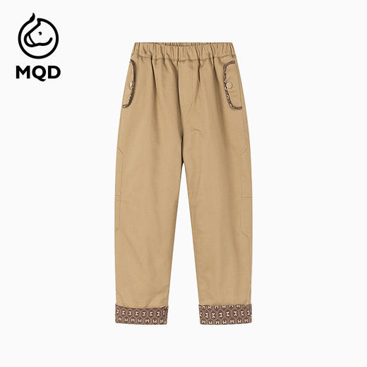【秒3】【MQD】男童冬季时尚百搭绒感保暖针织长裤 商品图5