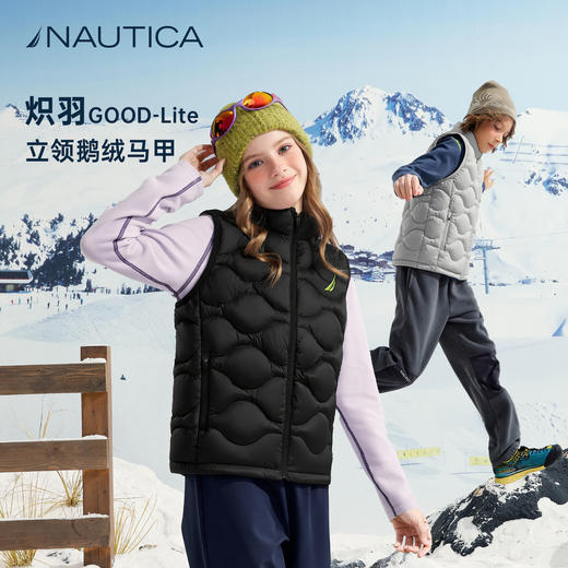 NAUTICA诺帝卡童装 梭织羽绒马甲 NK330305 商品图8