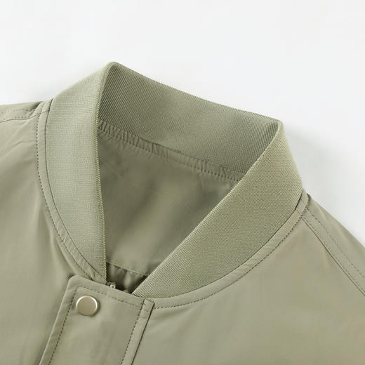 GXG男装秋季简约百搭防风拉链门襟休闲棒球服男式夹克外套K&C 商品图8