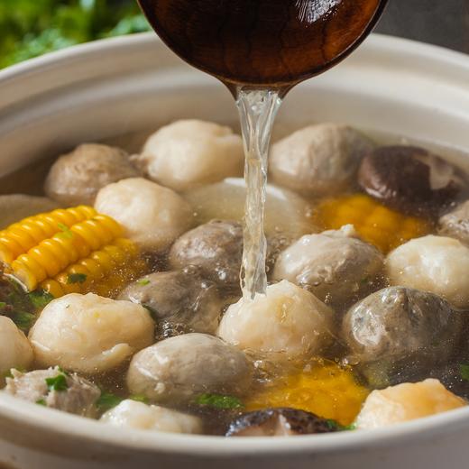 【4袋特价】菜菜家墨鱼丸/鹅肉丸组合|真材实料，一咬Q弹、鲜甜、爆汁！ 商品图1