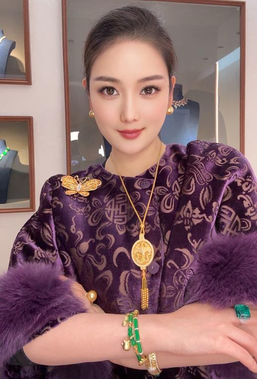 杜丽花园DULY GARDEN金色蝴蝶胸针11870ZGO 商品图3