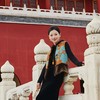 西子/凤穿牡丹真丝丝绒双面穿拼水貂新中式夹羊毛马甲/MJZH0020 商品缩略图1