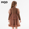 【秒2】【MQD】女童冬季复古蓬松舒适休闲长袖连衣裙 商品缩略图3