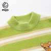 【秒2】【MQD】女童冬季满版时尚条纹半高领毛衣针织衫 商品缩略图3