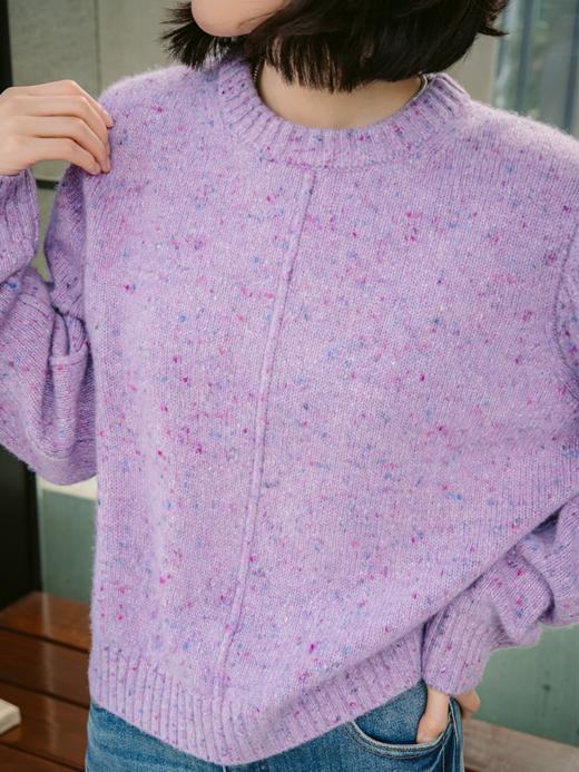 100%山羊绒彩点纱毛衫FCG1CST059 商品图0