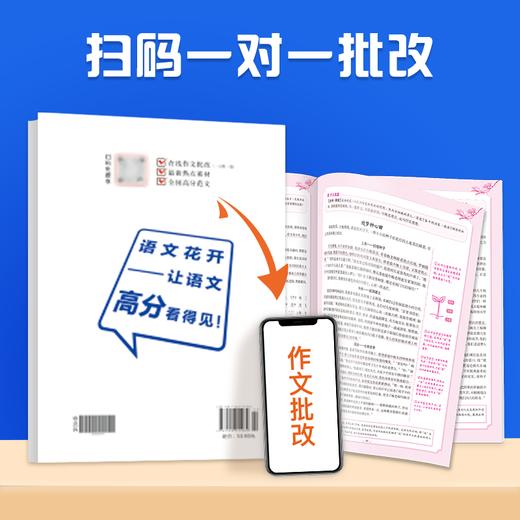 2026新语文花开中考满分作文考场满分作文备考中考真题满分作文初中生高分范文精选素材 商品图4