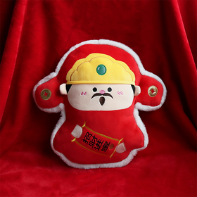 神仙庇佑抱枕-财神