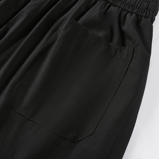 GXG男装25夏季时尚拼接缺口设计户外舒适透气运动百搭休闲短裤K&C 商品图10