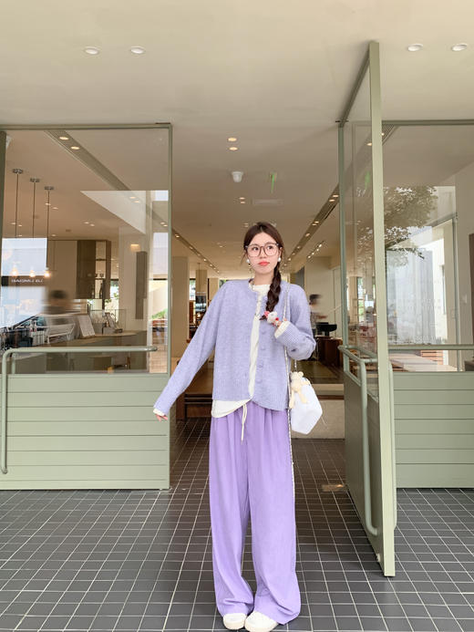 <曾小咸推荐>现货秒杀 ！微信超特价！加绒休闲裤  秒杀89.99！ 休闲裤（不加绒） 秒杀79.99！蓝色开衫 秒杀99.99！假两件针织 秒杀 89.99！ 商品图10