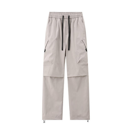 GXG男装2025春季创意拼接设计户外运动休闲百搭直筒长裤K&C 商品图6