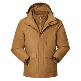 【春上新】 【9折】6楼吉普JEEP男式冲锋衣抓绒两件套吊牌价2399折后价2159