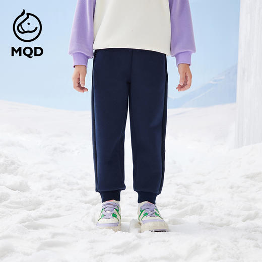 【秒3】【MQD】女童冬季热暖绒保暖舒适趣味装饰针织裤 商品图2