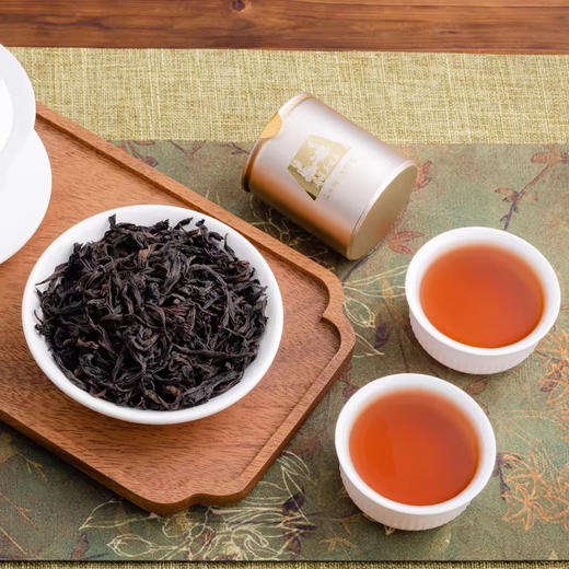 中茶 海堤 山场盛宴 正岩茶 大红袍 老枞水仙 肉桂 茶叶 礼盒102g 商品图3