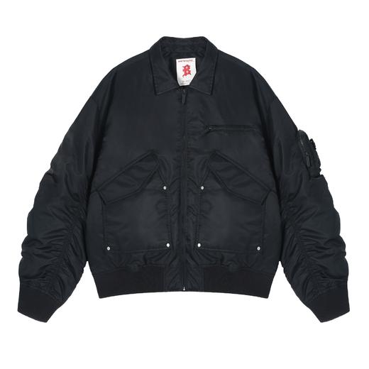 BJHG不计后果夹克羽绒服男款冬季潮牌2024新款90白鸭绒设计感外套 商品图4