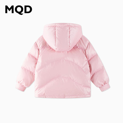 【秒1】【MQD】女童复古老花字母俏皮柔美连帽羽绒服 商品图5