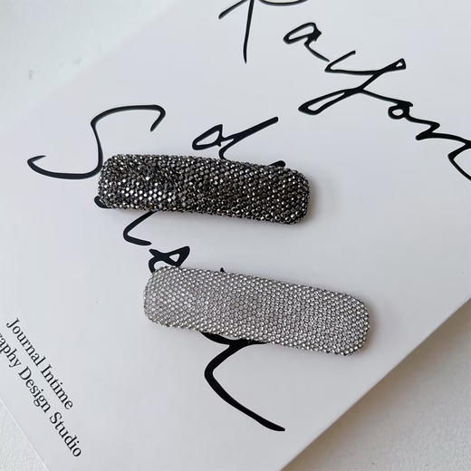 闪耀钻饰边夹发夹-纪念日百货门店同款169448636 商品图2