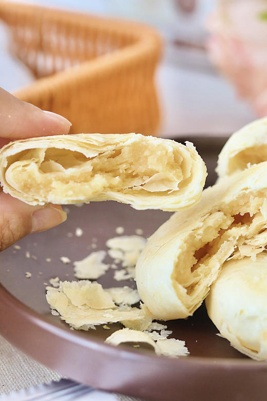 【包邮】百年闽南味❗天鲜萌·黄油奶酥太阳饼❗纯手工开酥+安佳黄油❗酥到掉渣不腻口 商品图5