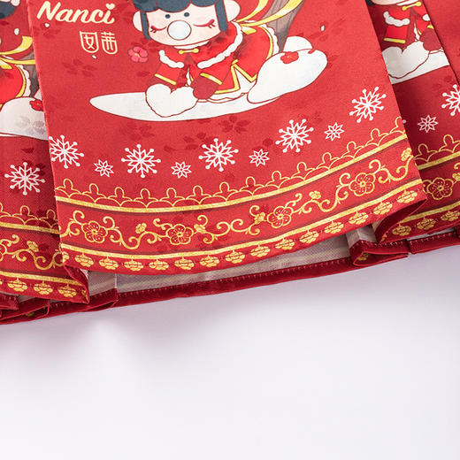 【秒1】【MQD】女童冬季新年喜庆国潮马面裙立领套装 商品图12