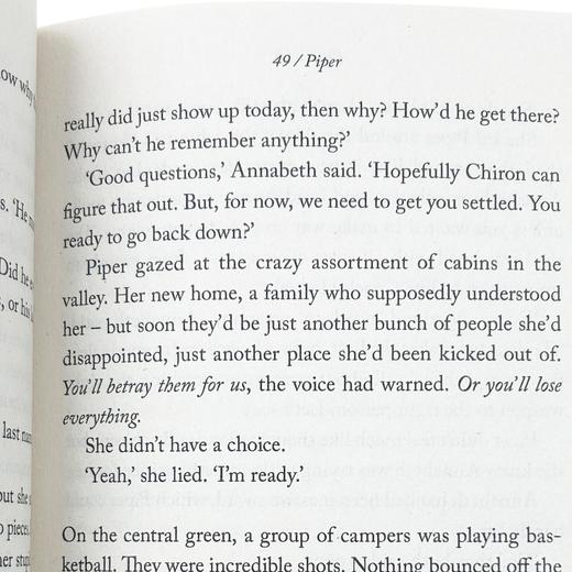 波西杰克逊奥林匹斯英雄系列 失落的英雄 英文原版 The Lost Hero 少年版荷马史诗 Rick Riordan 英文版进口原版英语青少年小说书 商品图3